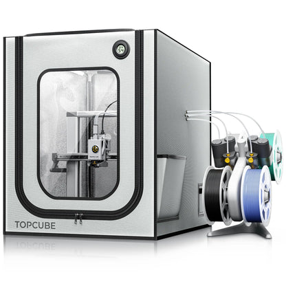 Fireproof 3D Printer Enclosure with LED Light & Constant Temperature Control — Desktop FDM Printer Cover