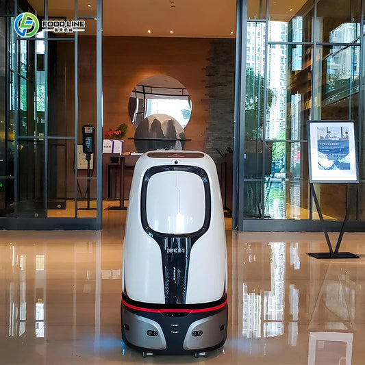 Reception and Welcome Service Robot Welcoming-robot