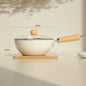 Mini Ceramic Non-Stick Frying Pan Wok Home Egg Steak Skillet Pancake Fried Induction Cooker Gas Stove Saucepan Kitchen Cookware