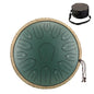 13-Inch (32 cm) 15-Note D-Tone Steel Tongue Drum Glucophone Handpan Percussion