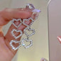 2024 Stars Tassel Earrings – Korean Rhinestone Drop Earrings for Women