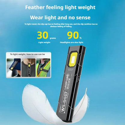 Mini Keychain LED Flashlight — USB-C Rechargeable, Magnetic, Waterproof