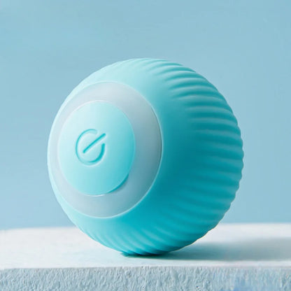 Interactive Automatic Rolling Cat Ball - USB-C Rechargeable Pet Toy, 1.7 in (4.3 cm) Indoor Electronic