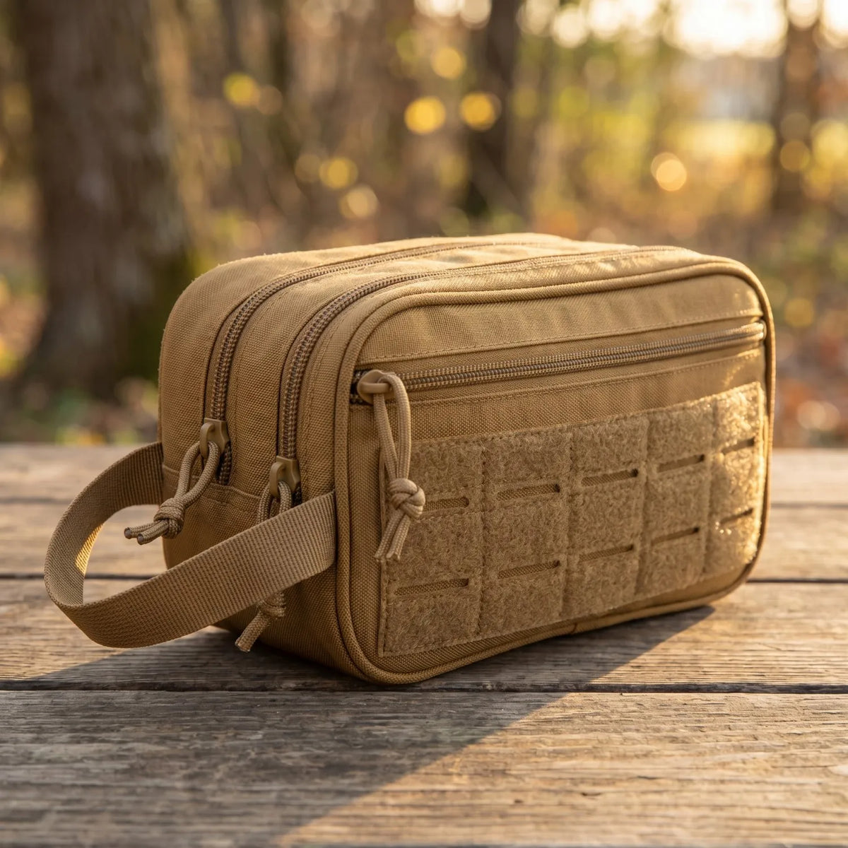 ReFire Gear Tactical Toiletry Bag - Multi-Compartment Hanging Dopp Kit with MOLLE Attachment, Unisex, 5 Colors