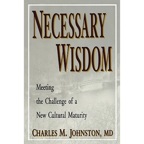 Necessary Wisdom: Meeting the Challenge of A New Cultural Matruity - Paperback