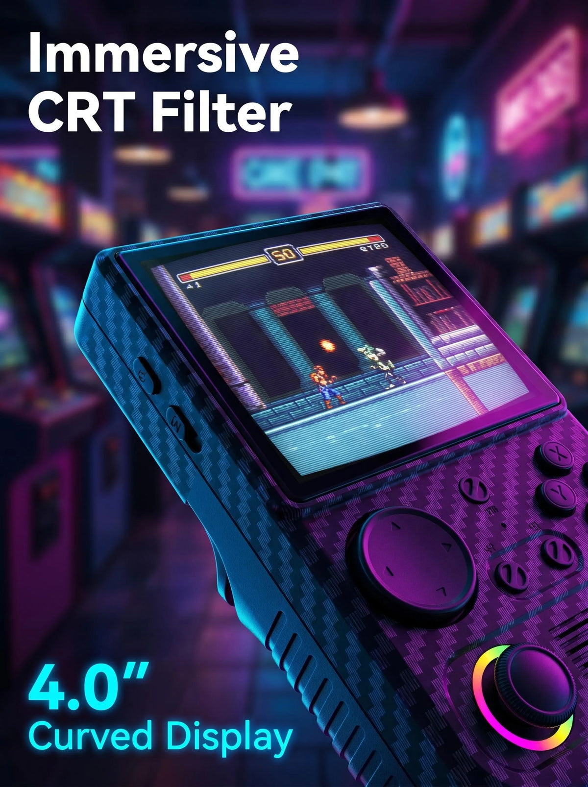 AISLPC R36T MAX Retro Handheld Game Console - 4.0" IPS, 18000+ Games, 27+ Emulators, Wi-Fi, 4000mAh, EmuELEC