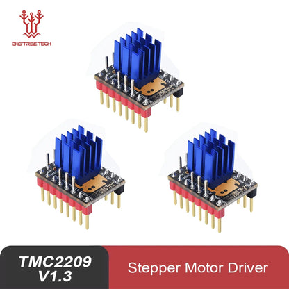 Silent UART Stepper Motor Driver for 3D Printers – Low-Heat, CoolStep & StallGuard Compatible with SKR, Octopus, Ender Boards