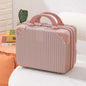 14-Inch Mini Travel Makeup Case — Hard Shell Cosmetic Organizer with Password Lock