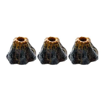 Volcano Air Stone Aquarium Decoration Bubble Rock Oxygen Diffuser Plate for Fish Tank