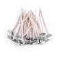 Smokeless Cotton Candle Wicks 30-Pack — 6–20 cm (2.4–7.9 in) Large-Base Woven Wicks for Soy Wax & Kerosene Lamps