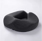 Ergonomic Memory Foam Coccyx Seat Cushion for Office Chair — Back Support Pillow for Sciatica Relief, Removable Washable Cover