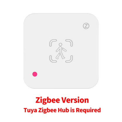 Tuya Zigbee WiFi  Human Presence Sensor MmWave Radar Detector With Luminance Sensor For Smart Home Smart Life replace PIR Sensor