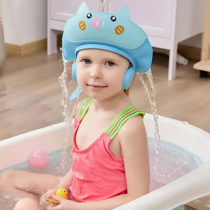 Adjustable Baby Shower Cap for Bathing and Hair Washing
