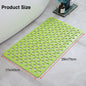 Non-Slip Bathroom Mat with Suction Cups – 43x75cm Quick Drain Shower Rug
