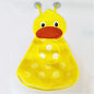 Baby Bath Toy Mesh Organizer with Suction Cups - Cartoon Animal Storage Bag for Kids