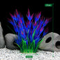 Artificial Aquarium Plants — Plastic Underwater Decorations for Fish Tanks, Realistic Aquarium Decor