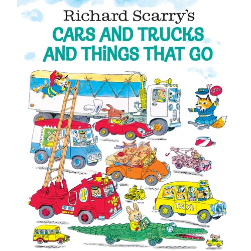 Richard Scarry's Cars and Trucks and Things That Go - Hardcover