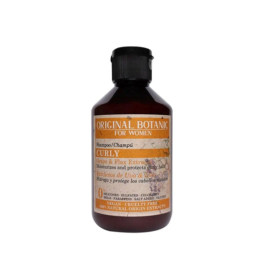 Original Botanic Vegan Shampoo for Curly Hair - Gentle, Cruelty-Free, 8.45 fl oz