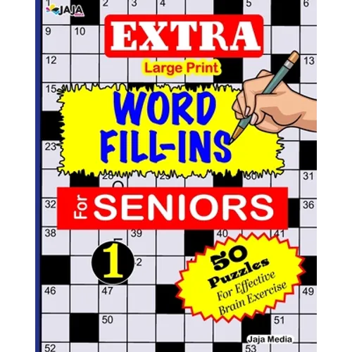 EXTRA Large Print WORD FILL-INS FOR SENIORS: Vol. 1 - Paperback