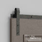 J Strap Heavy Duty Sliding Barn Door Hardware Kit