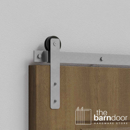 Modern Straight Strap Barn Door Hardware Kit