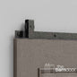 Flat Top Top Mount Heavy Duty Sliding Barn Door Hardware Kit