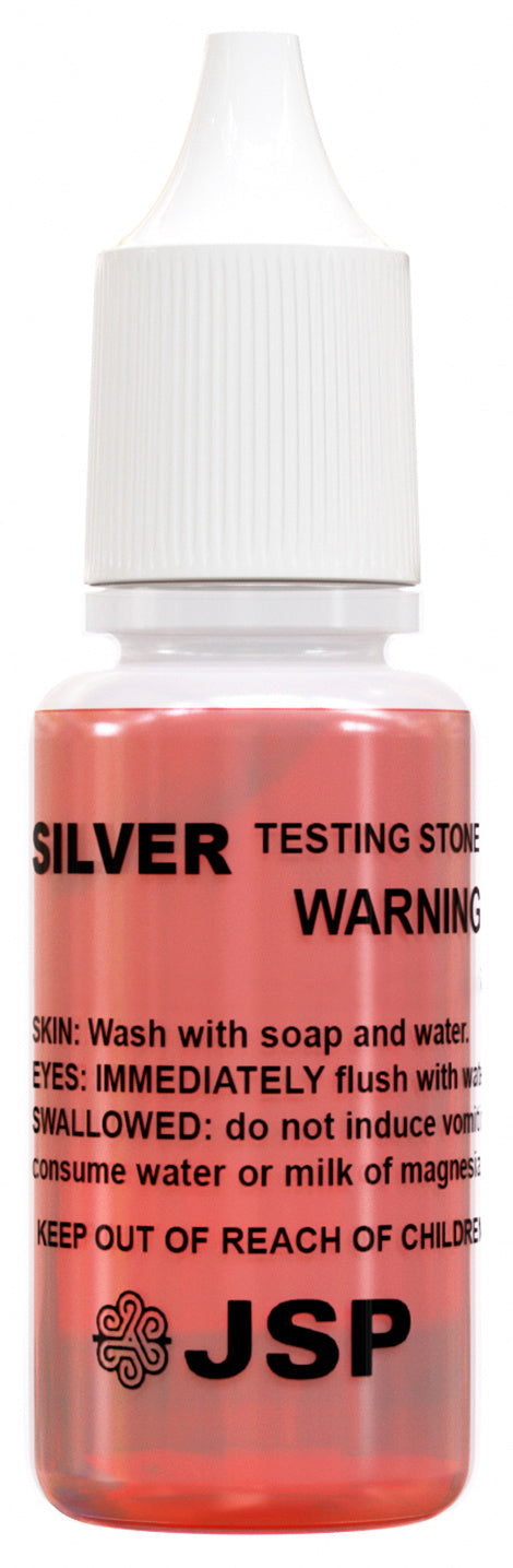 JSP Silver Test Kit Jewelry Precious Metals Scrap Testing 999 Sterling bars