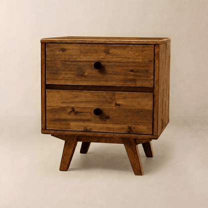 Silvia Solid Wood Nightstand