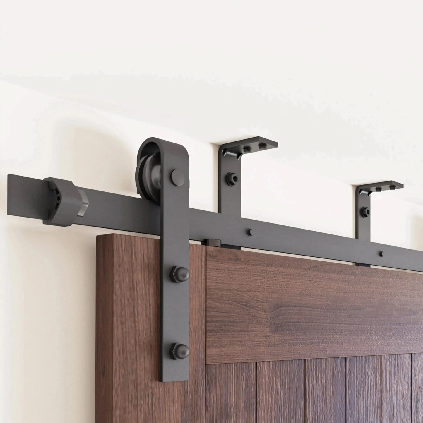 Ceiling Mounted Barn Door Hardware Kit