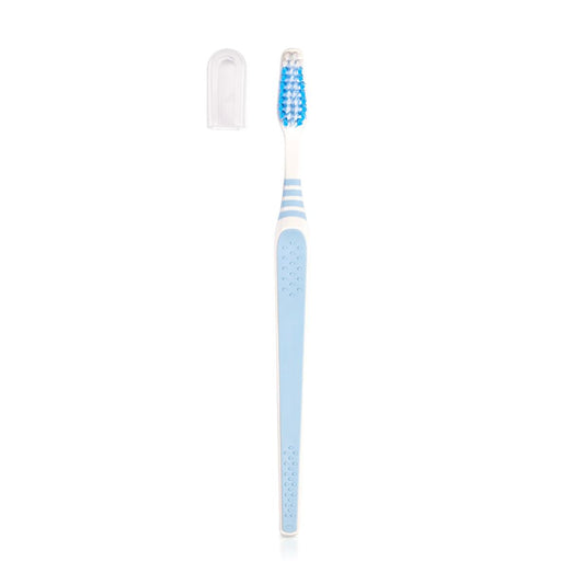 Benri Manual Toothbrush for Adults - Soft Bristle, Non-Slip Handle, ISO 20126 Compliant