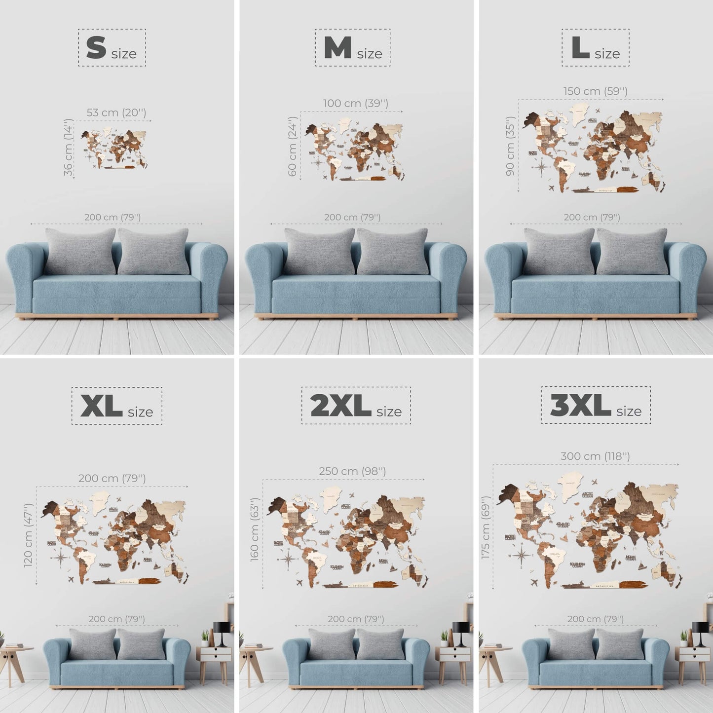 Wooden Wall Decor for Living Room