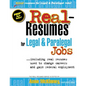 Real-Resumes for Legal & Paralegal Jobs - Paperback