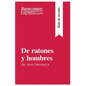De ratones y hombres de John Steinbeck (Guía de lectura): Resumen y análisis completo - Paperback