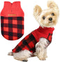 Small Dog Fleece Sweater Leopard Warm Puppy Pullover XS–L (7 color options)