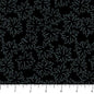 Smoke Floral Outline Tender Cotton 44"/45" Fabric Per Yard