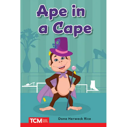Ape in a Cape: Prek/K: Book 25 - Paperback