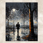Canvas Print: "Solitary Reflection"