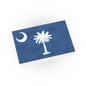 South Carolina State Flag - Minifig Scale - Custom Printed - 2x3 Tile Made using LEGO® Parts