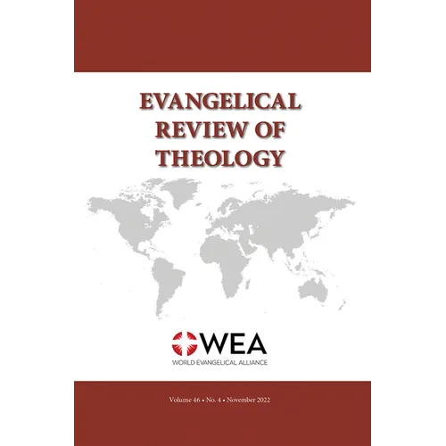 Evangelical Review of Theology, Volume 46, Number 4, November 2022 - Paperback