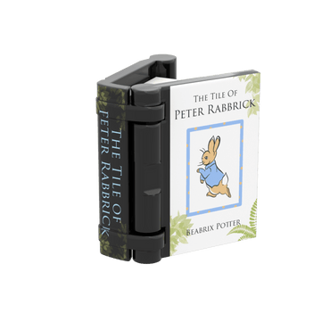 "The Tile of Peter Rabbrick" Book - Custom Printed Minifig Scale - Made using LEGO® Parts