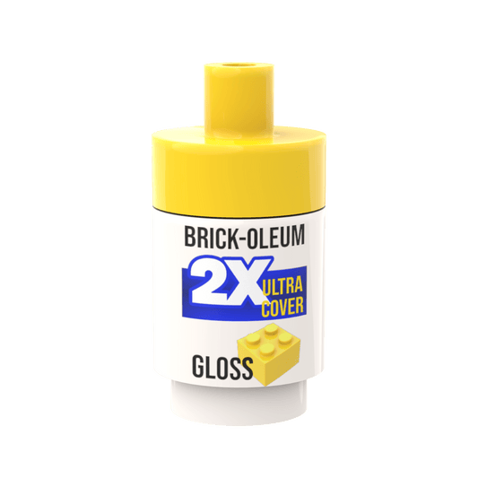 Spray Paint Can (Yellow) - Custom Printed Minifig Accessory - Made Using LEGO® Parts