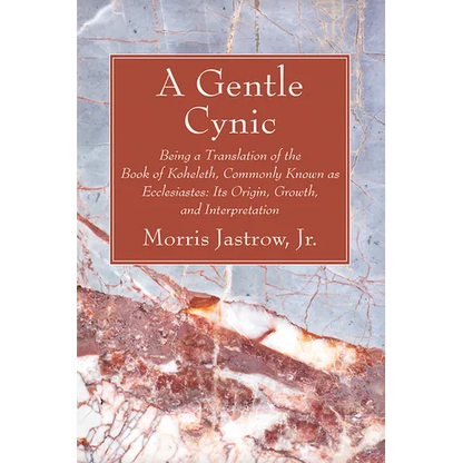 A Gentle Cynic - Paperback