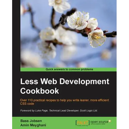 Less Web Development Cookbook - Paperback