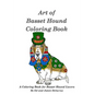 Art of Basset Hound Coloring Book: A Coloring Book for Dog Lovers - Paperback