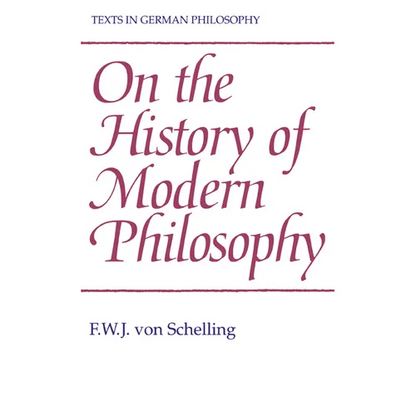 On the History of Modern Philosophy - Hardcover