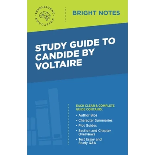 Study Guide to Candide by Voltaire - Paperback