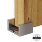 Stainless Steel Adjustable U Floor Guide