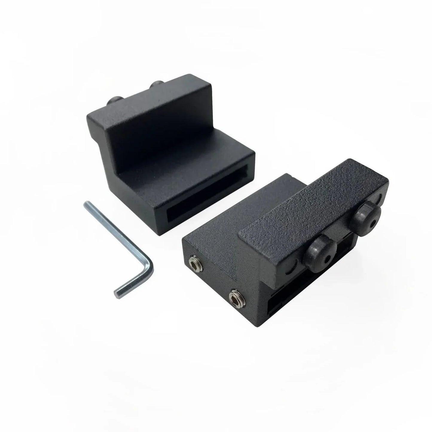 Modern Black Barn Door Stopper