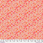Star Flower Dance Coral Flourish And Bloom 44"/45" Cotton Fabric Per Yard