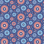 Star Spangled Summer Firework Freenzy 43"/44" Fabric Per Yard